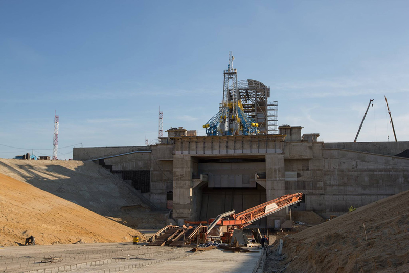 Illustration for article titled Check Out Russia's New Spaceport Being Built
